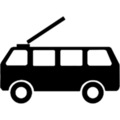 a trolleybus